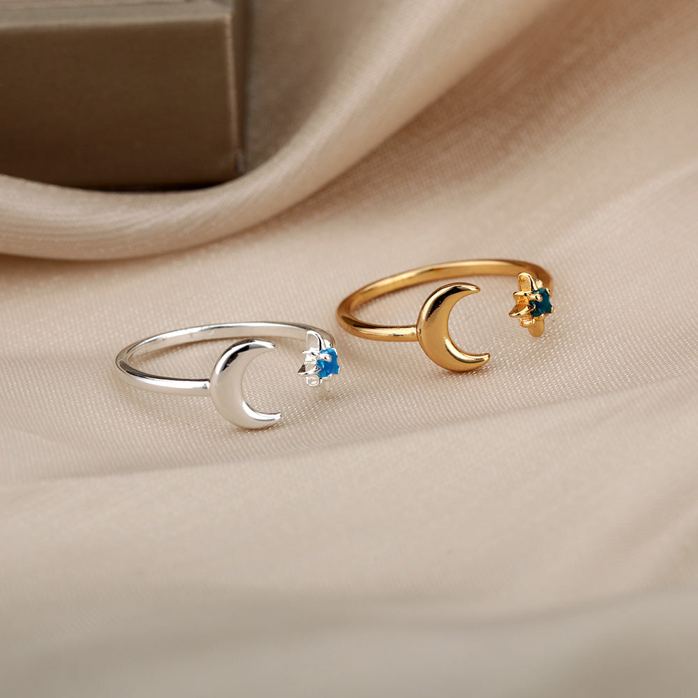 Moonflower Whisper Ring