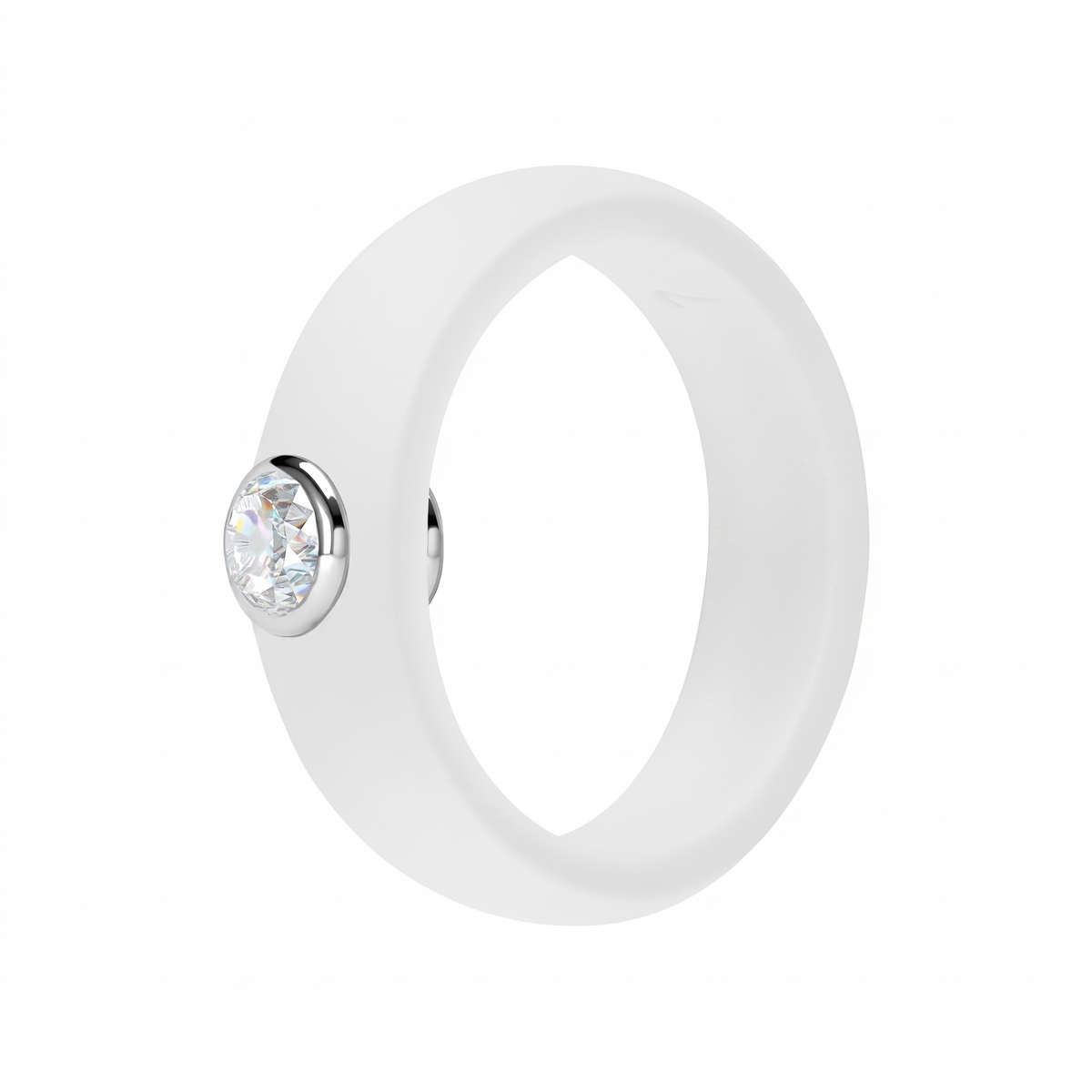 Sparkling Silicone Ring