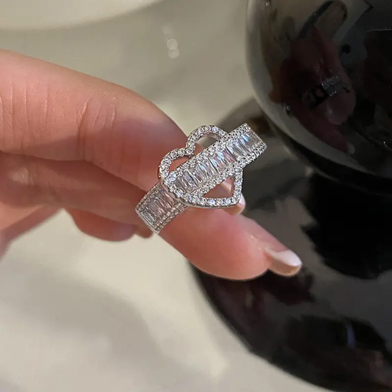 Heart Eternity Ring