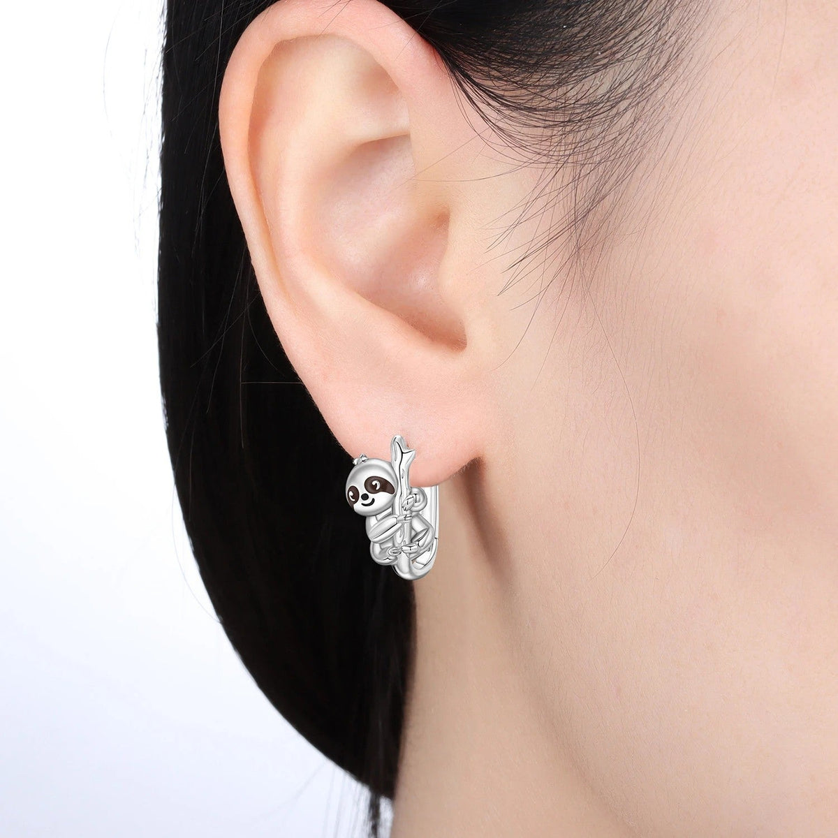 Raccoon Branch Drop Earrings