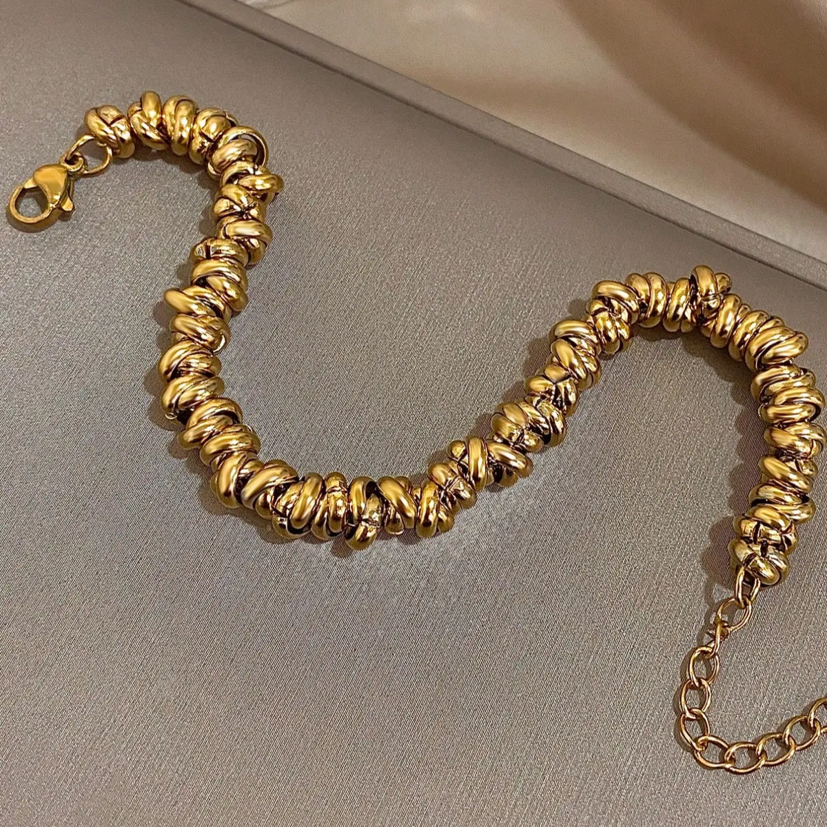 Vintage Twisted Chain Bracelet