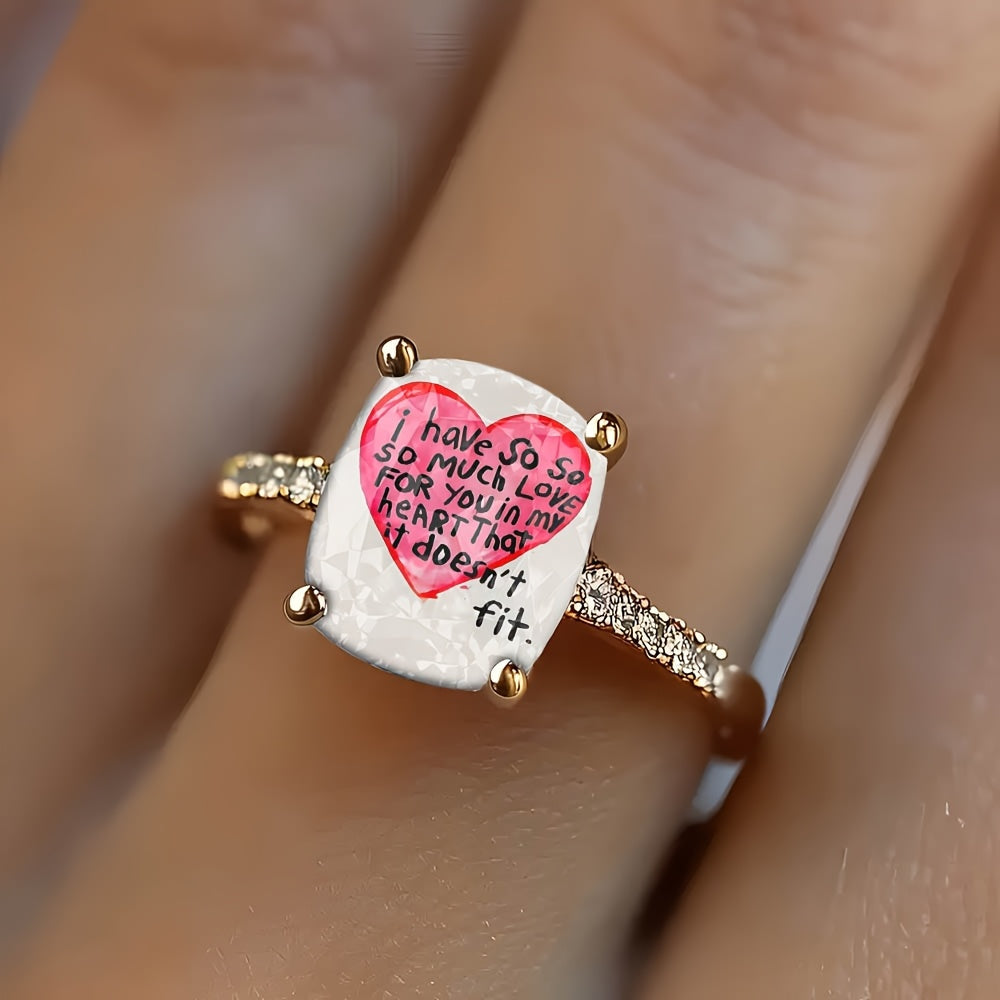 Love Doesn't Fit Square Ring