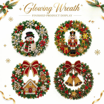 Snowman Christmas Diamond Art Ornament