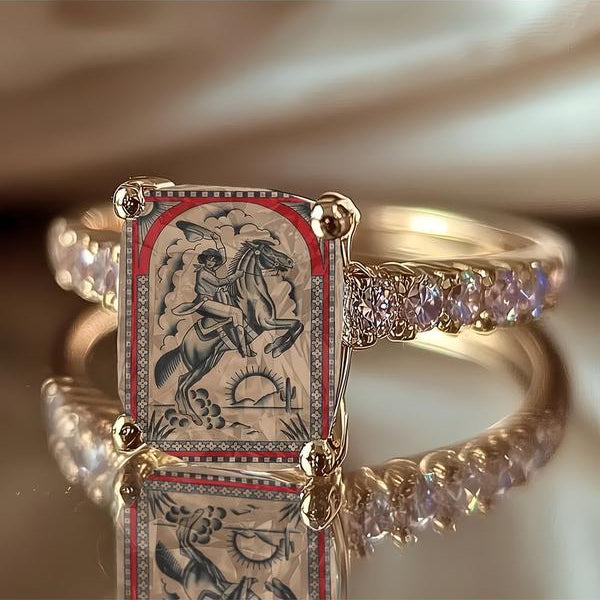 Custom Square Ring