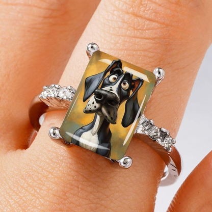 Goofy Eared Dog Ring