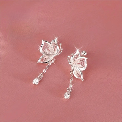 Butterfly Charm Earrings