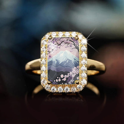 Mount Fuji Rectangle Ring