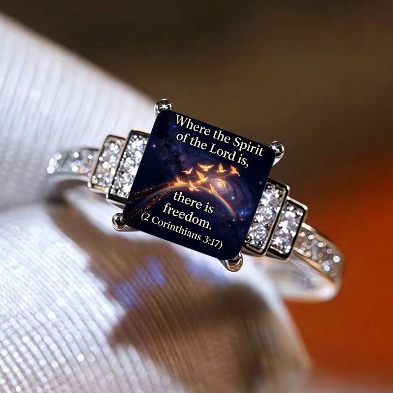 Spirit Freedom Verse Ring