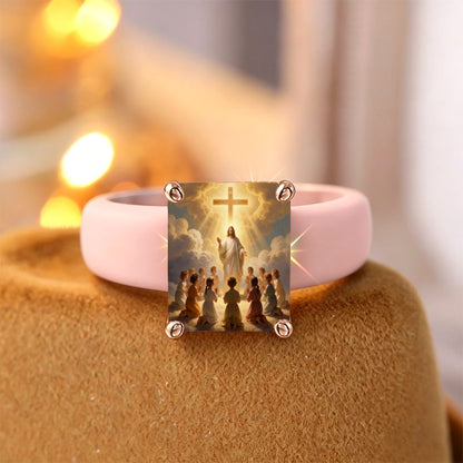 Jesus Blessings Silicone Ring