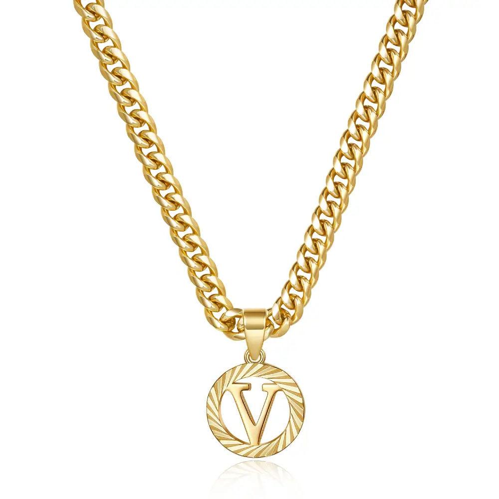 Initial Letter Necklace