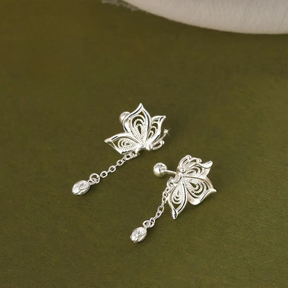 Butterfly Charm Earrings