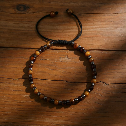 Natural Tiger Eye Stone Protection Bracelet