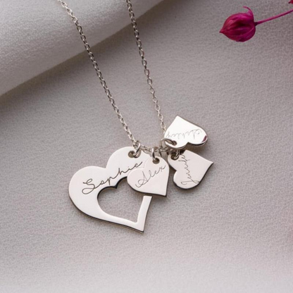 Personalized Heart Name Necklace