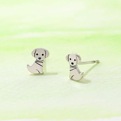 Puppy Stud Earrings
