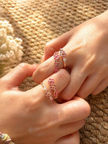 Dainty Blossom Ring