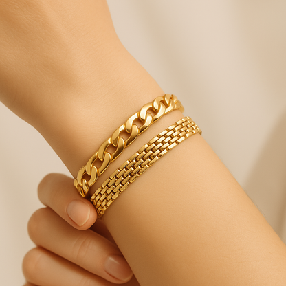 Minimal Chunky Bracelet
