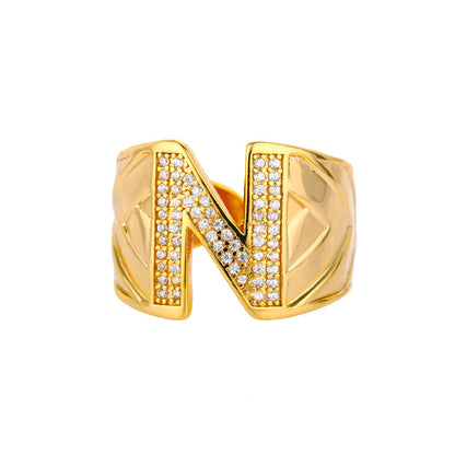A–Z Alphabet Initial Ring