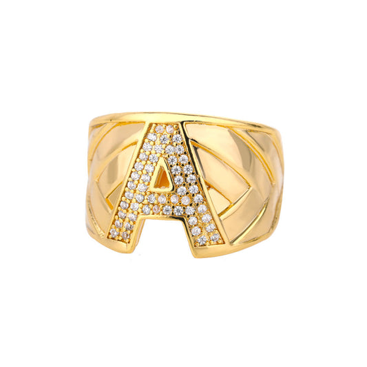 A–Z Alphabet Initial Ring