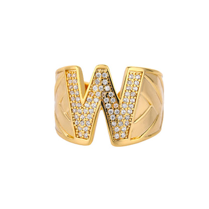 A–Z Alphabet Initial Ring