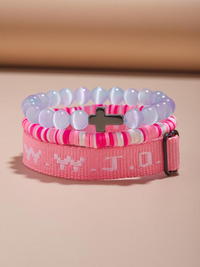 Pink - Light Purple - Blue