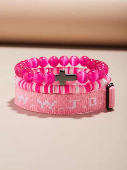 3pc WWJD Bracelet