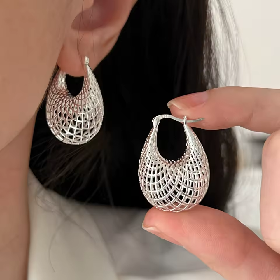 Moonlace Shell Earrings