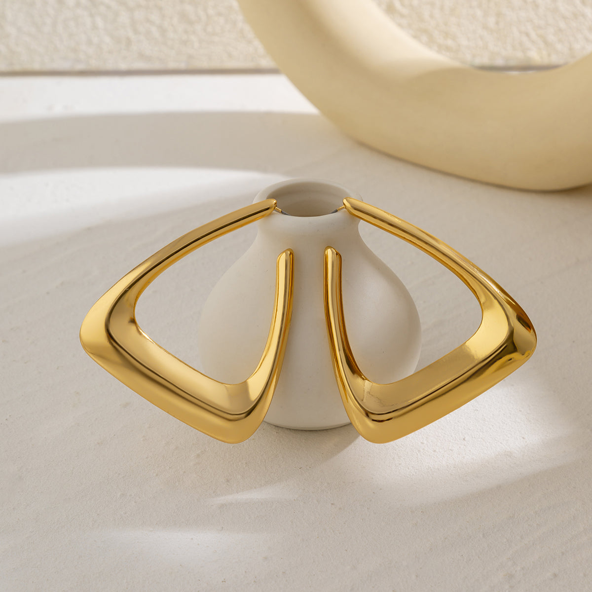 Triangle Stud Earring