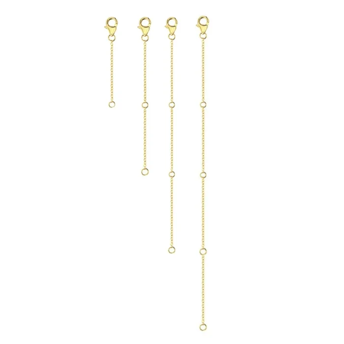 4pc Anklet Extender (2-8in) (5-20cm)