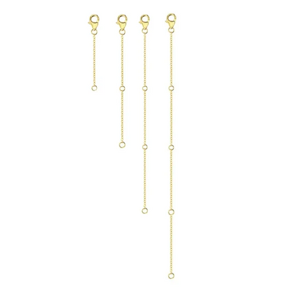 4pc Anklet Extender (2-8in) (5-20cm)