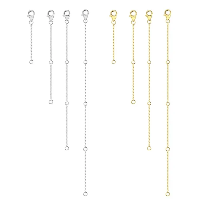 4pc Anklet Extender (2-8in) (5-20cm)