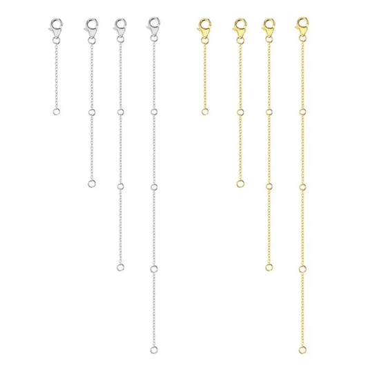 4pc Anklet Extender (2-8in) (5-20cm)