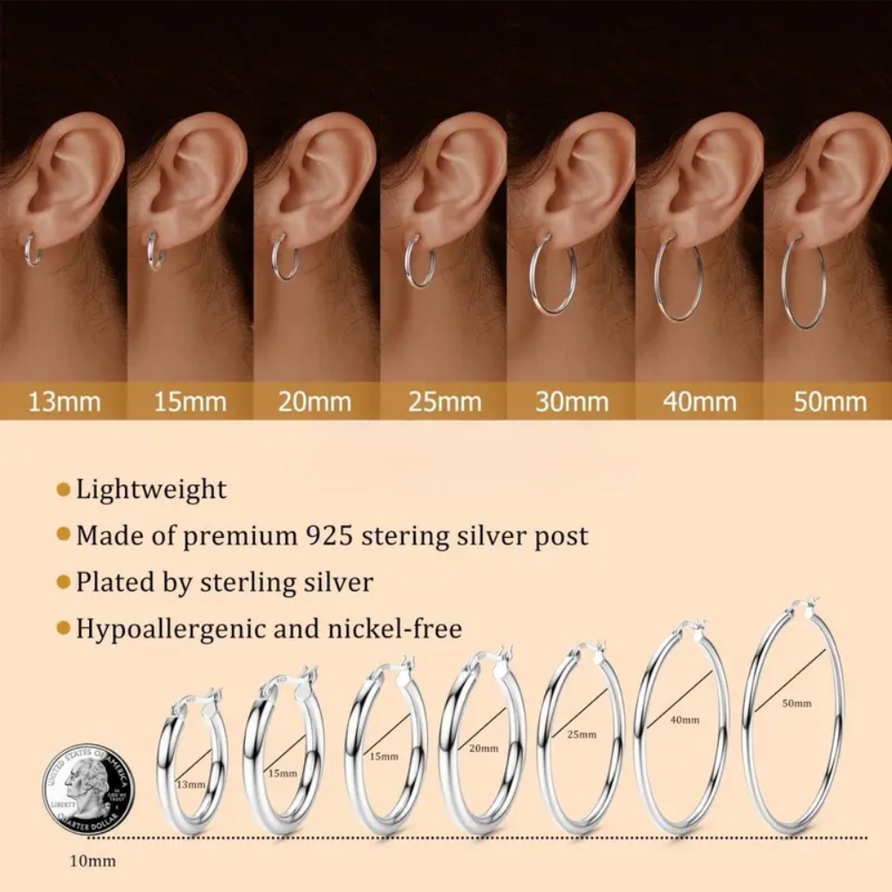 Minimal Hoop Earrings