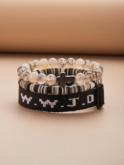 3pc WWJD Bracelet