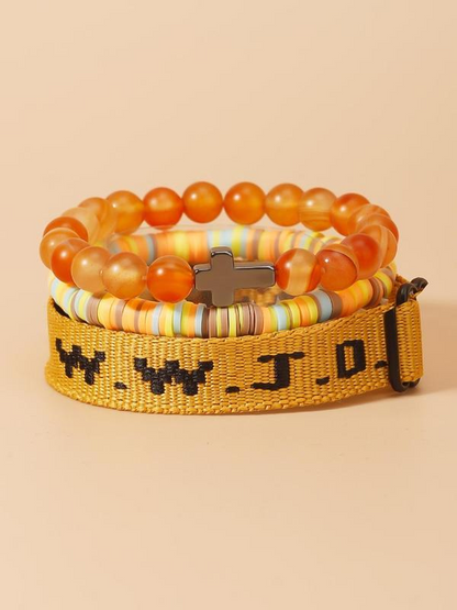 3pc WWJD Bracelet