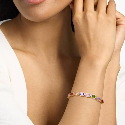 Colorful Gemstone Bracelet