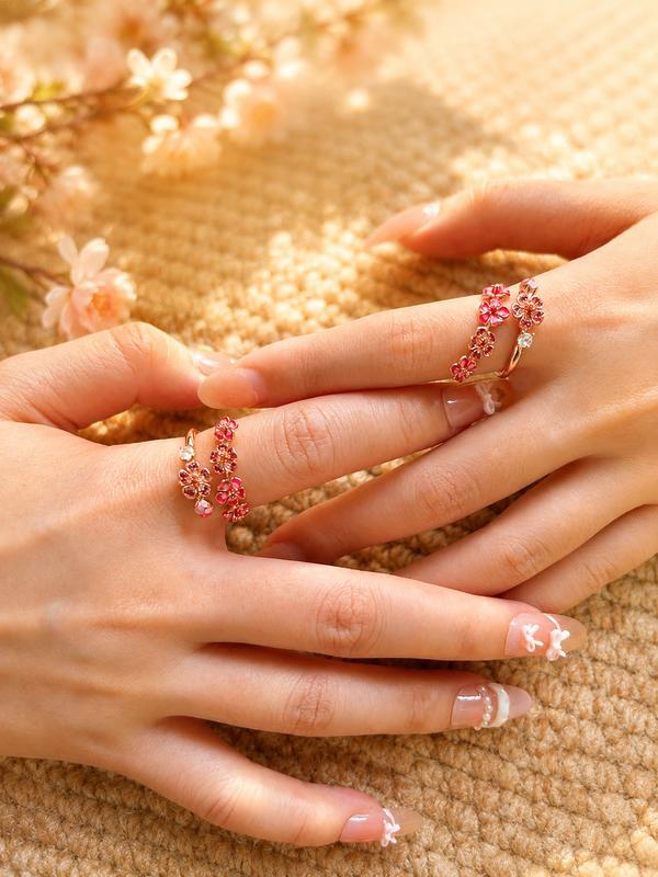 Dainty Blossom Ring