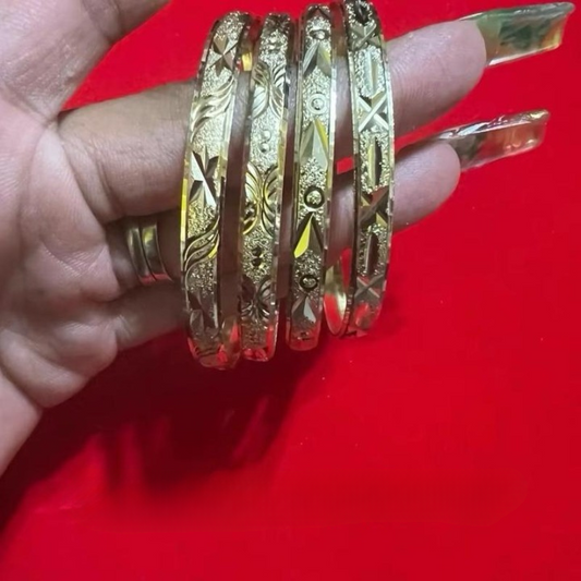 Empress Gold Bangles Set