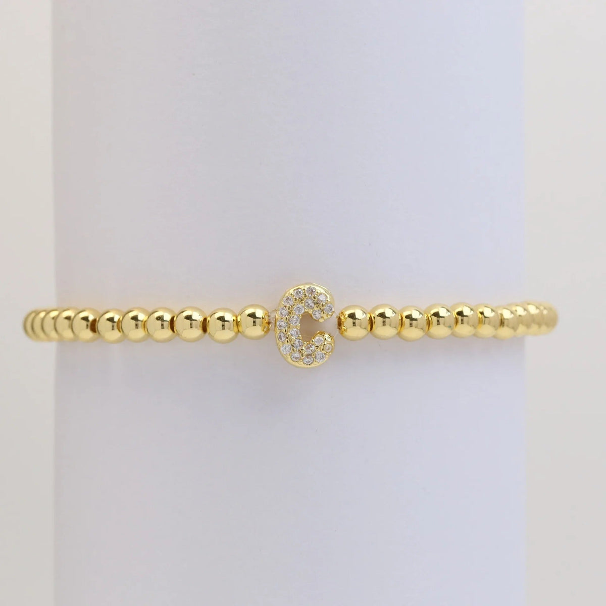 Letter Beaded Bracelet