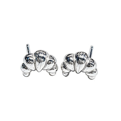 Croissant Stud Earrings