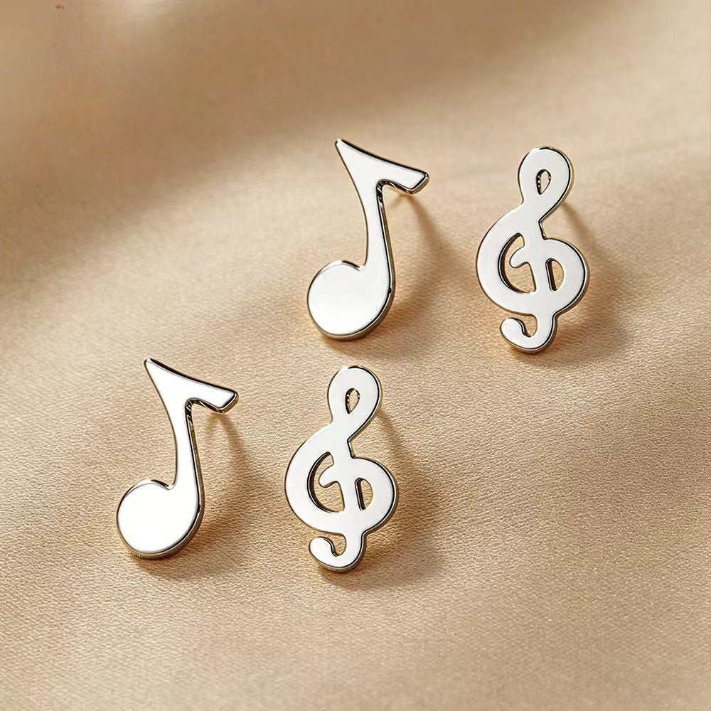 Musical Note Earring Set