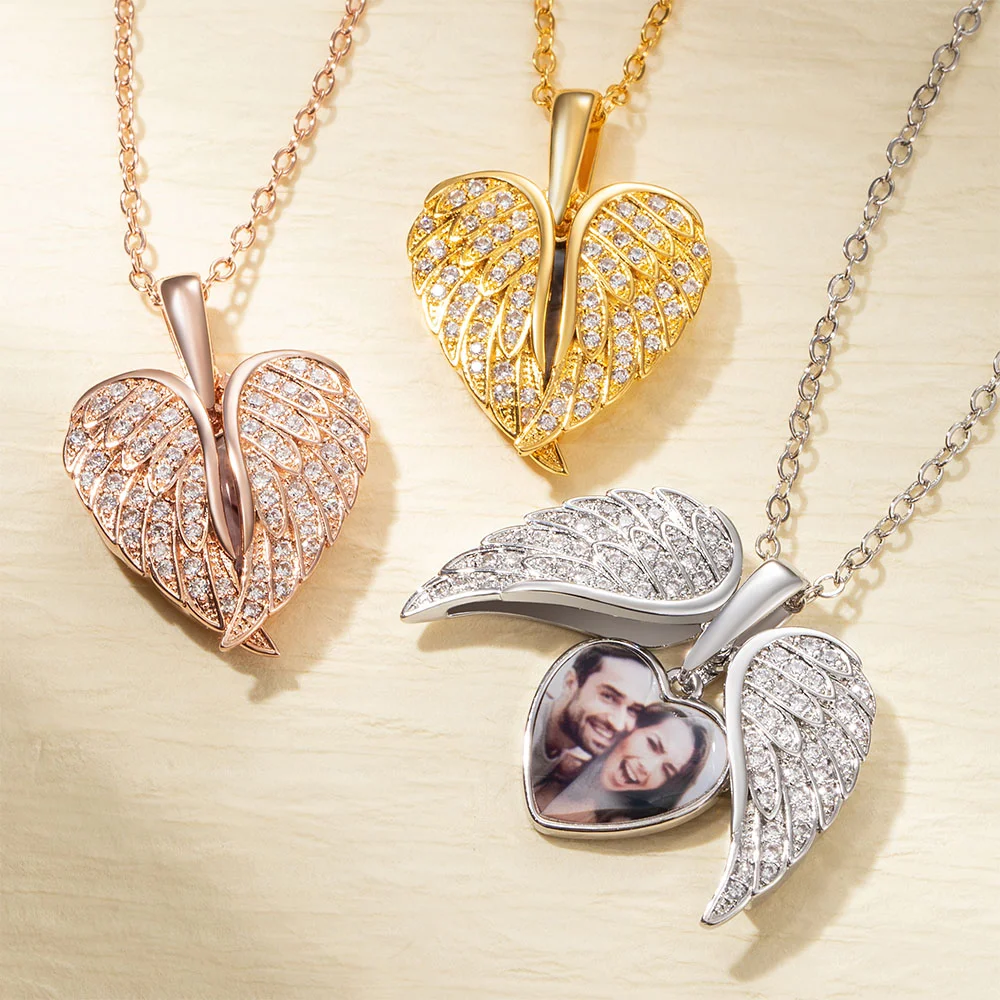 My Angel Photo Necklace