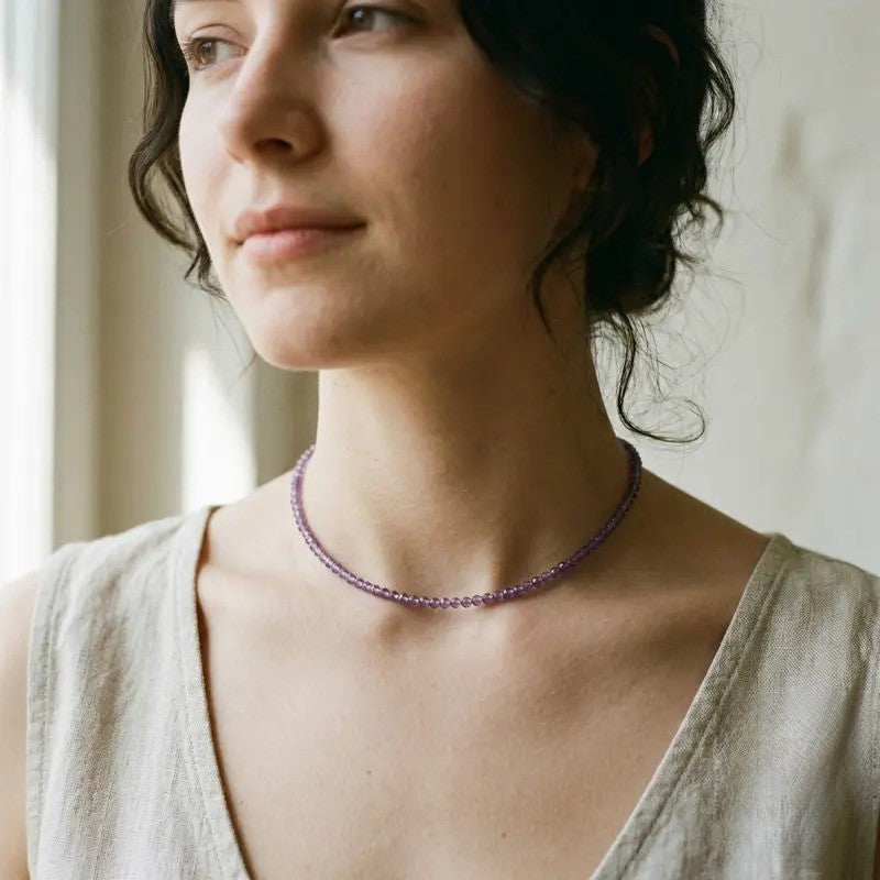 Multicolor Gemstone Beaded Necklace