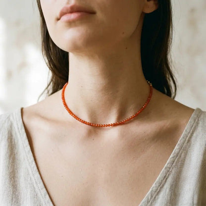 Multicolor Gemstone Beaded Necklace