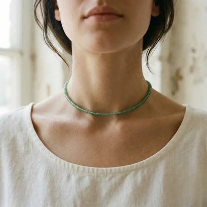 Multicolor Gemstone Beaded Necklace