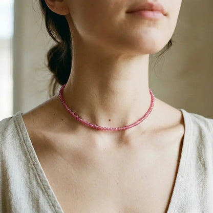 Multicolor Gemstone Beaded Necklace