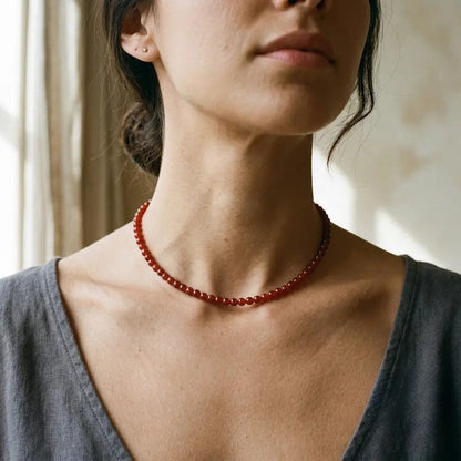 Multicolor Gemstone Beaded Necklace