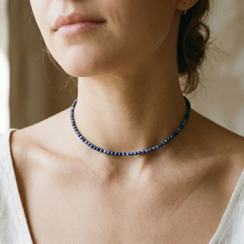 Multicolor Gemstone Beaded Necklace