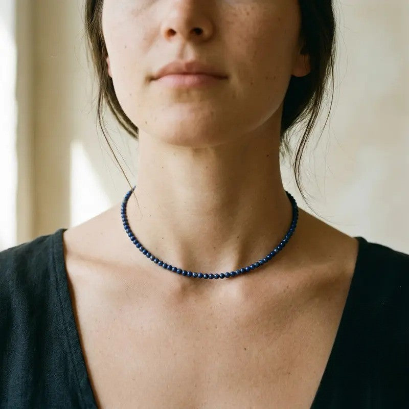 Multicolor Gemstone Beaded Necklace