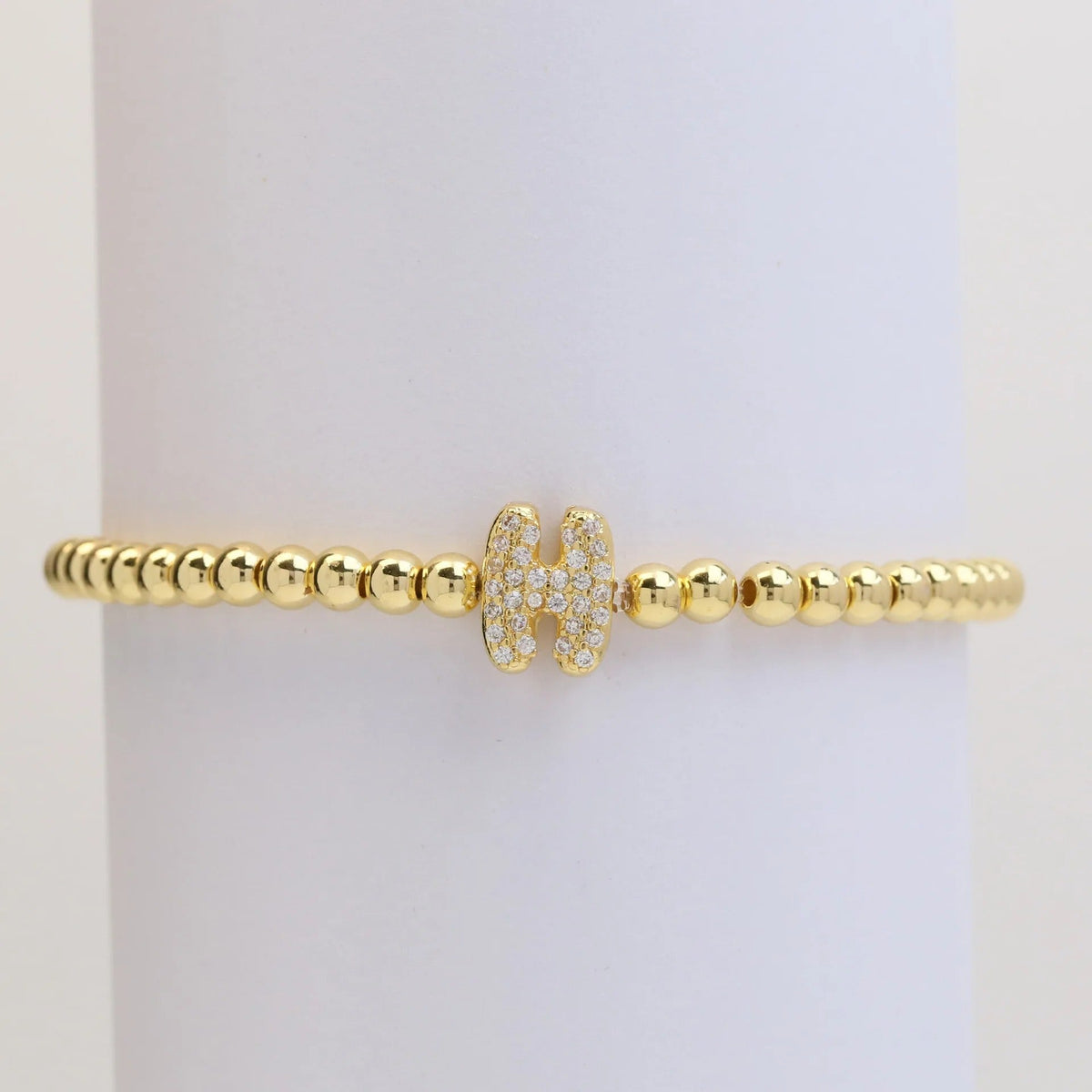 Letter Beaded Bracelet