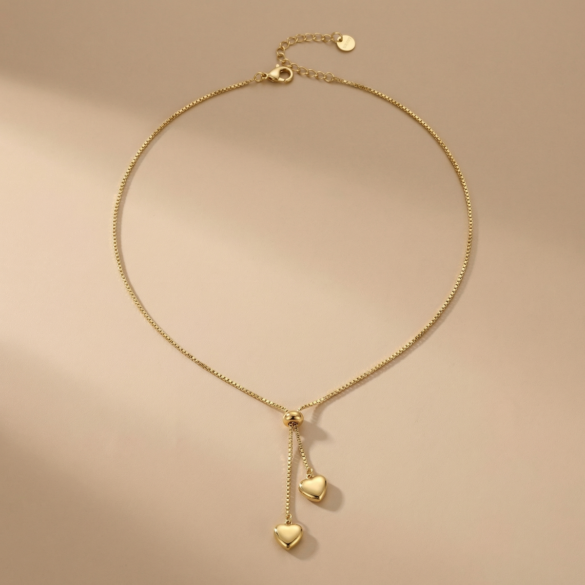 Double Heart Necklace